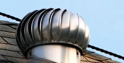 attic fan installation services with professionally installed roof ventilation unit in Louisville, KY