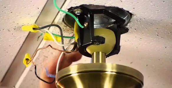 Ceiling fan wiring repair and electrical connection service in Louisville, KY