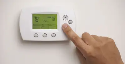 Digital thermostat installation with precise temperature programming in Louisville, KY