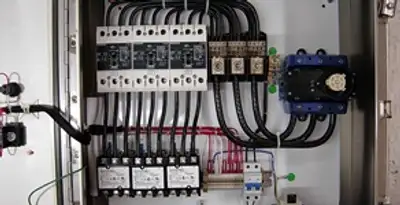 Electrical panel installation with organized circuit breakers and wiring in Louisville, KY
