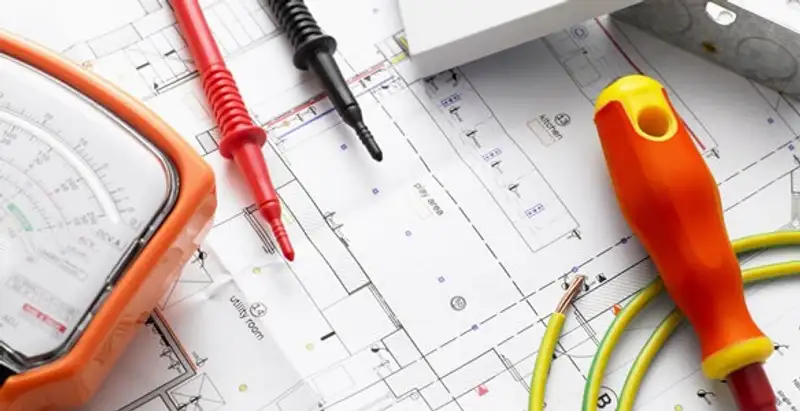 licensed electrician planning and testing electrical systems using professional tools in Louisville, KY