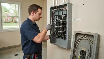 Electrical panel upgrade for an older home in Floyds Knobs, IN near Louisville, KY
