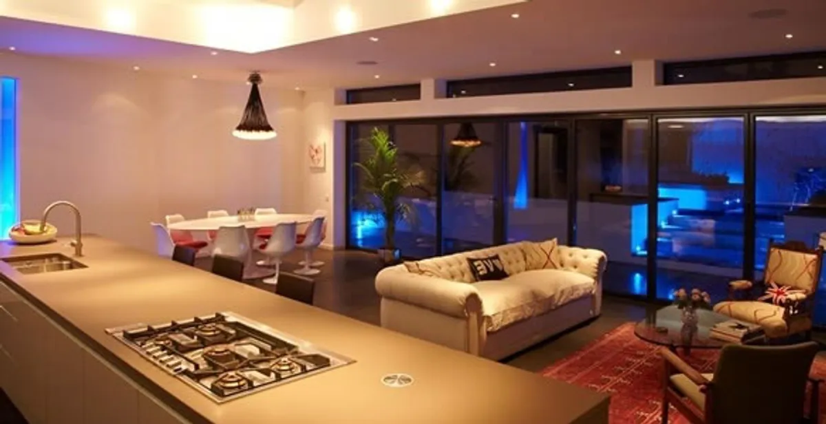 Programmable lighting design enhancing indoor spaces with customizable illumination in Louisville, KY